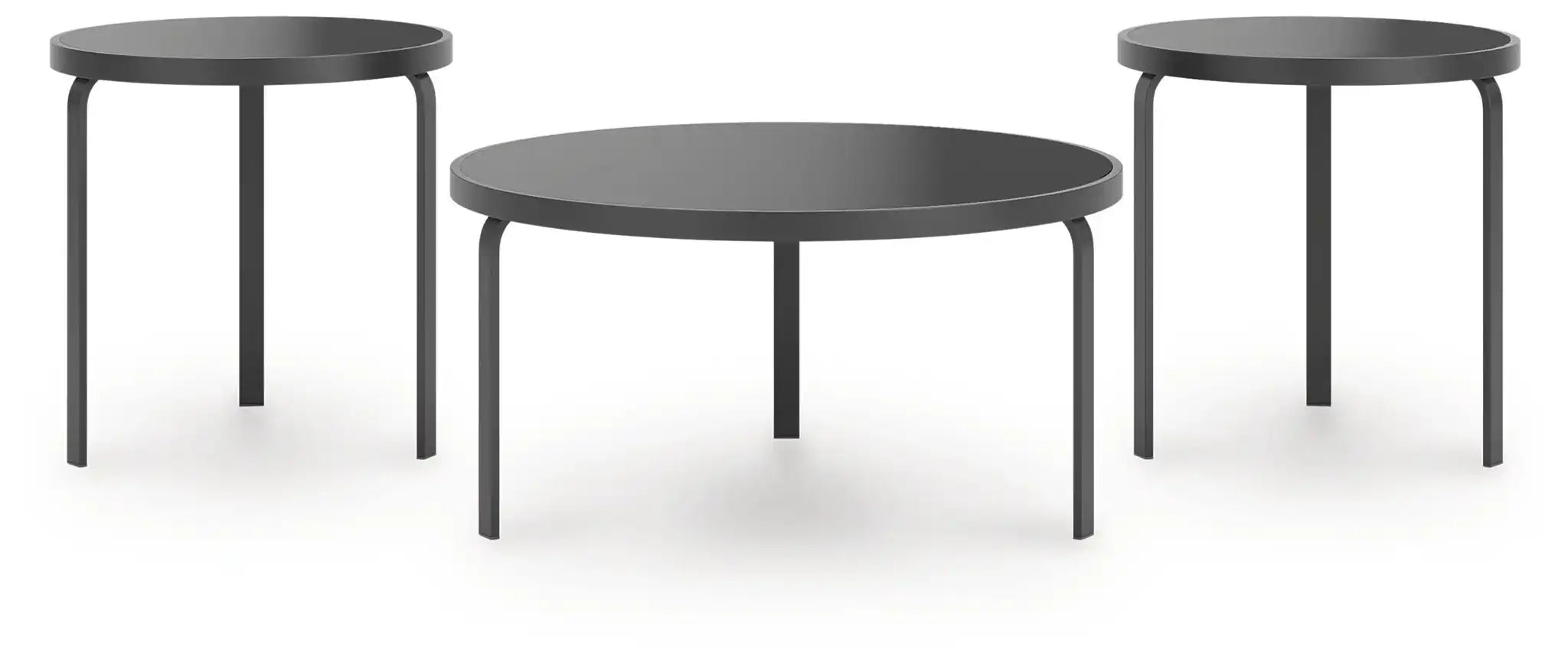 Dorylin - Occasional Table Set (Set of 3) - Black - Best Buy Furniture
