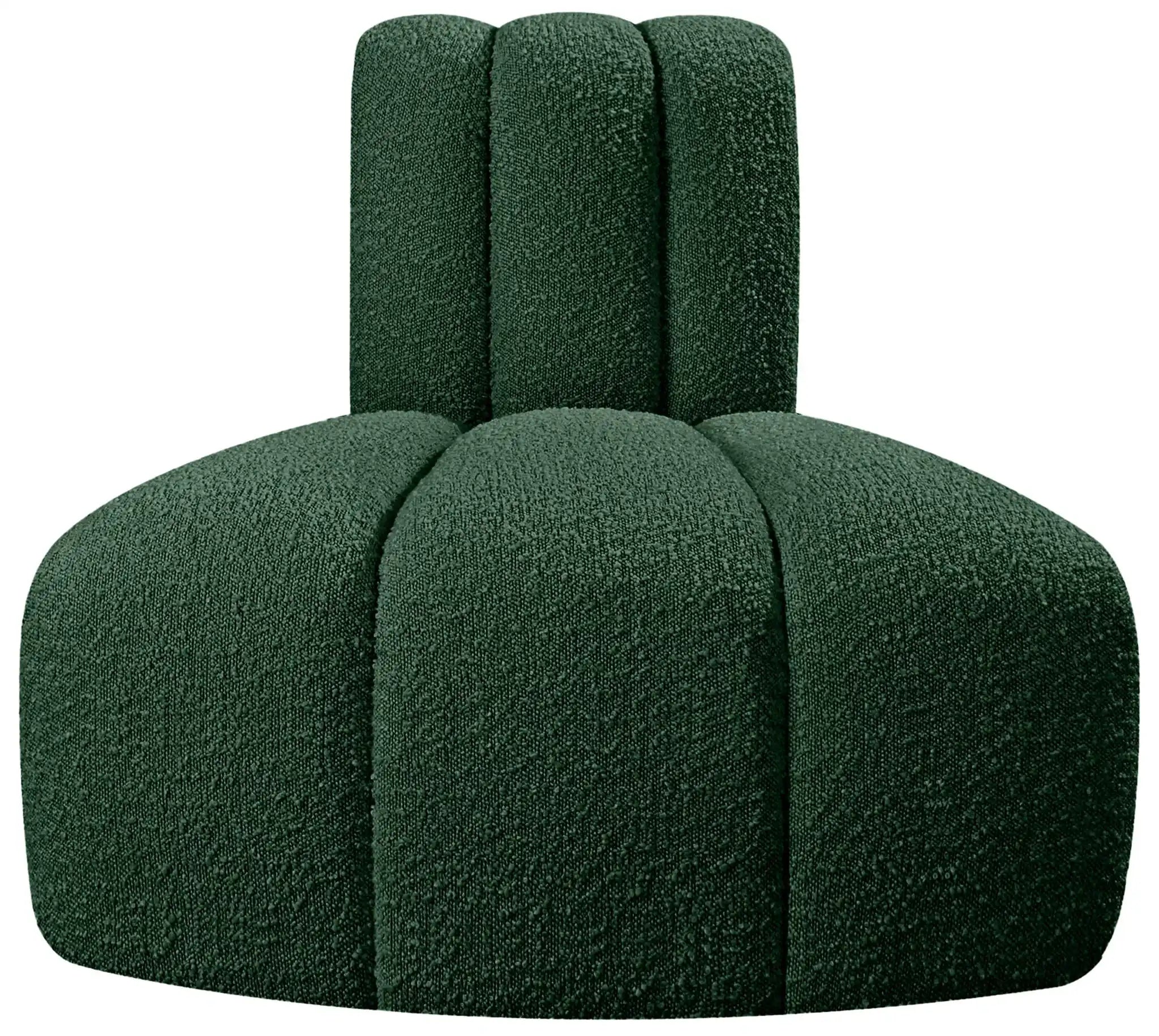 Arc - Boucle Fabric Reverse Corner