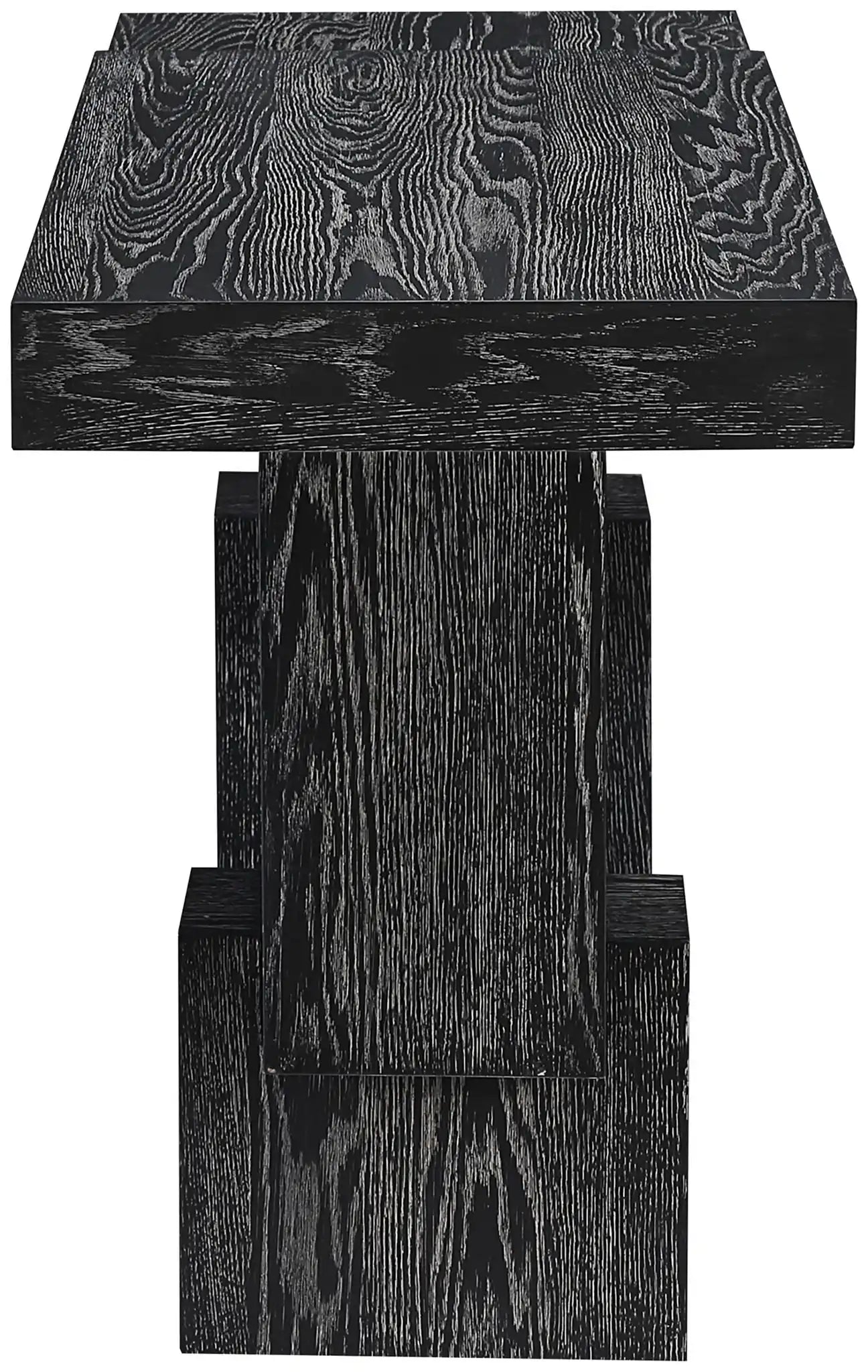 Anzio - Oak Veneer And Solid Wood Console Table