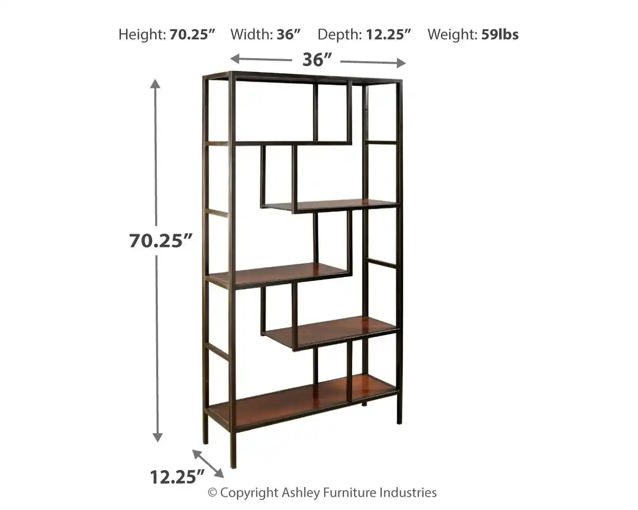 Frankwell - Bookcase - Best Buy Furniture