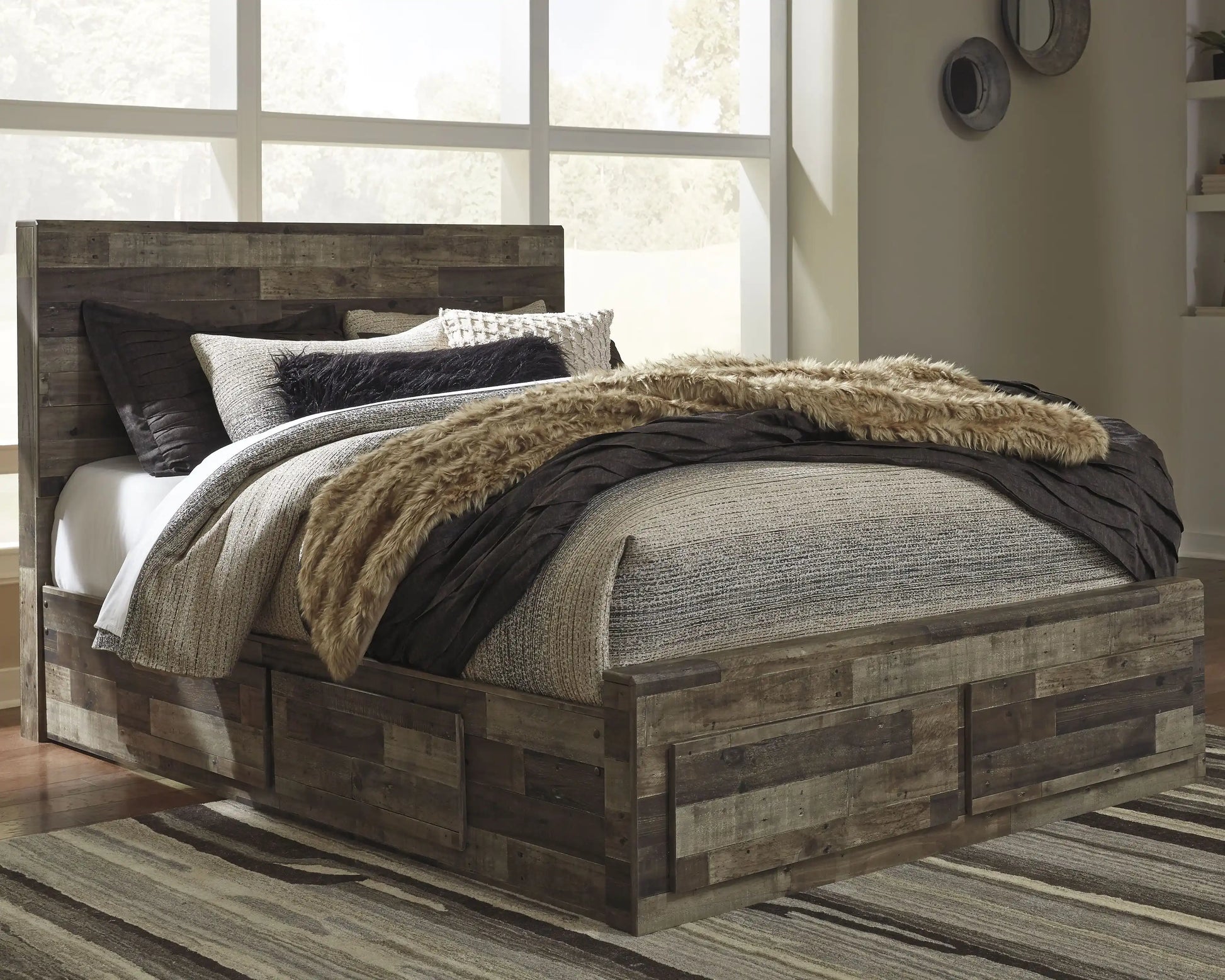 Derekson - Panel Bed - Best Buy Furniture