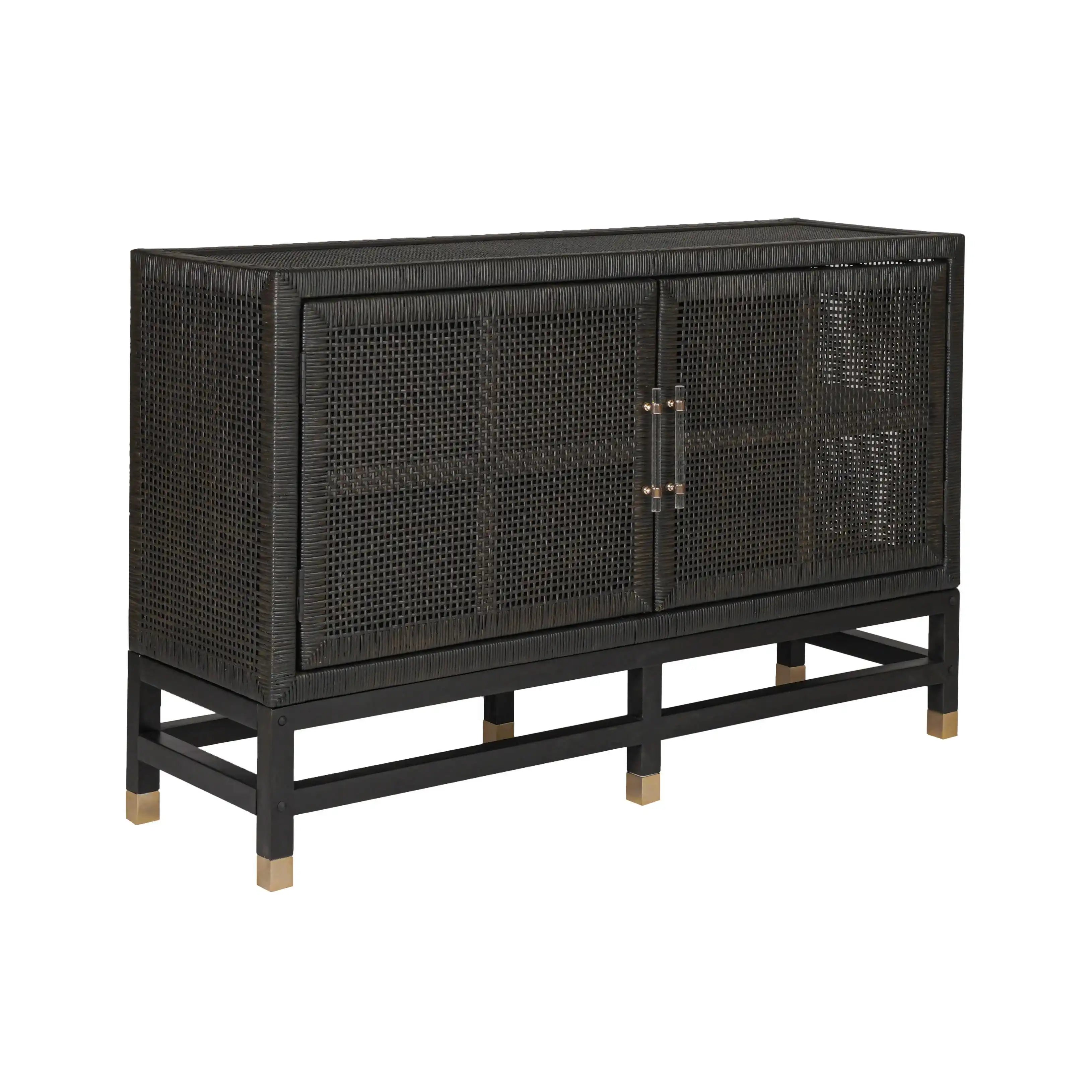 Amara - Woven Rattan Buffet - Best Buy Furniture