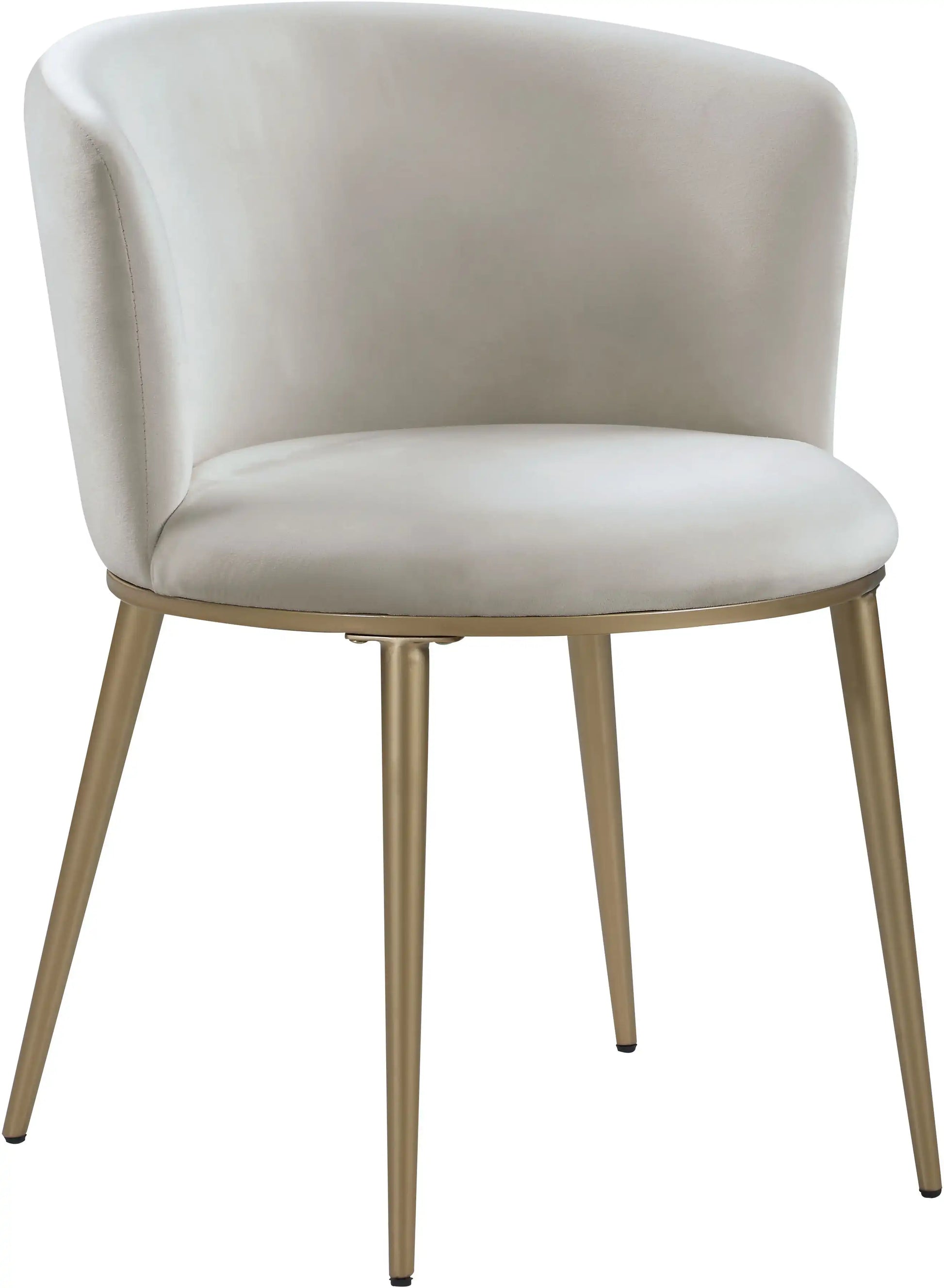 Skylar - Dining Chair with Gold Legs (Set of 2) - Best Buy Furniture