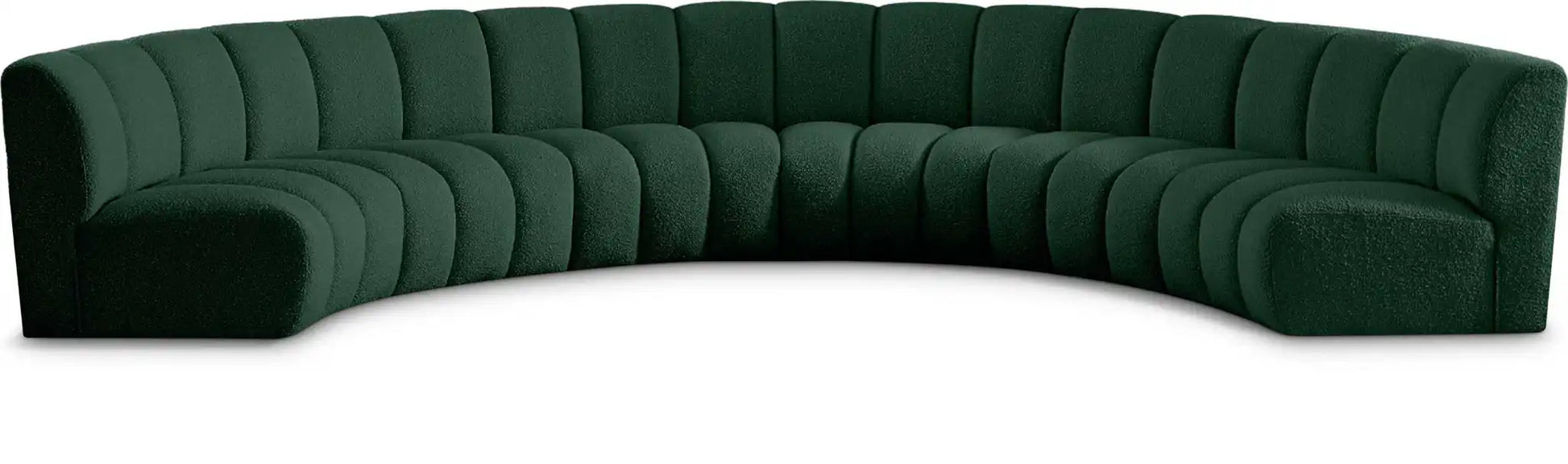 Infinity - 6 Piece Boucle Modular Sectional - Best Buy Furniture