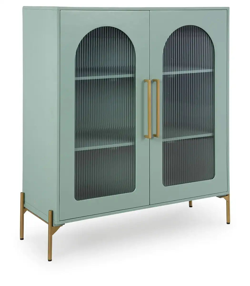 Adwen - Accent Cabinet - Light Green - Best Buy Furniture