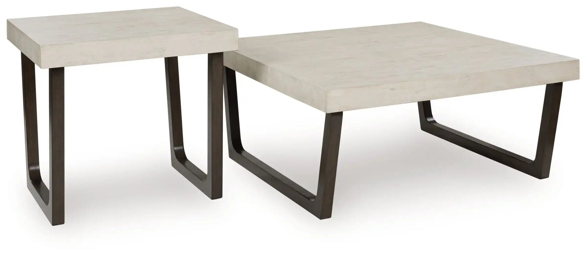 Westenfort - Occasional Table Set (Set of 2) - Espresso / Gray - Best Buy Furniture