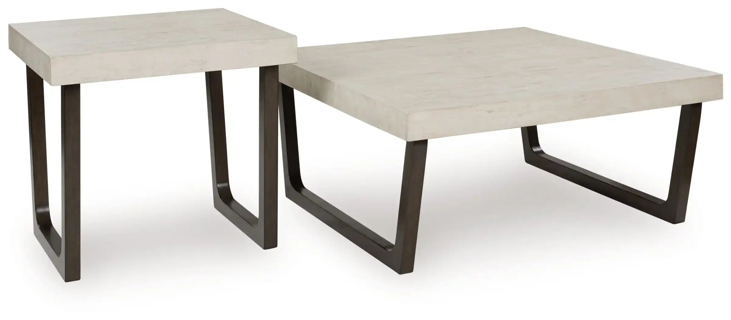 Westenfort - Occasional Table Set (Set of 2) - Espresso / Gray - Best Buy Furniture