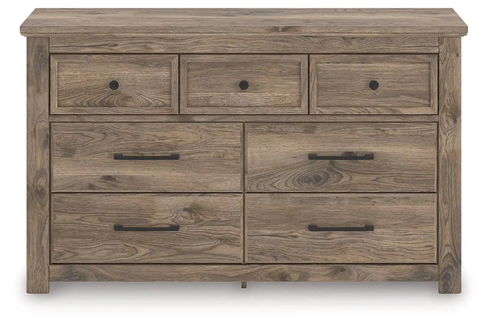 Rusticott - Seven Drawer Dresser - Best Buy Furniture