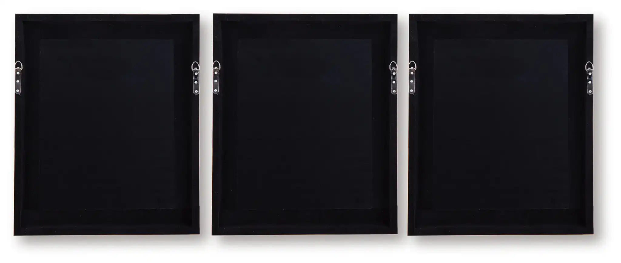 Hendridge - Wall Art Set (Set of 3) - Taupe / White - Best Buy Furniture