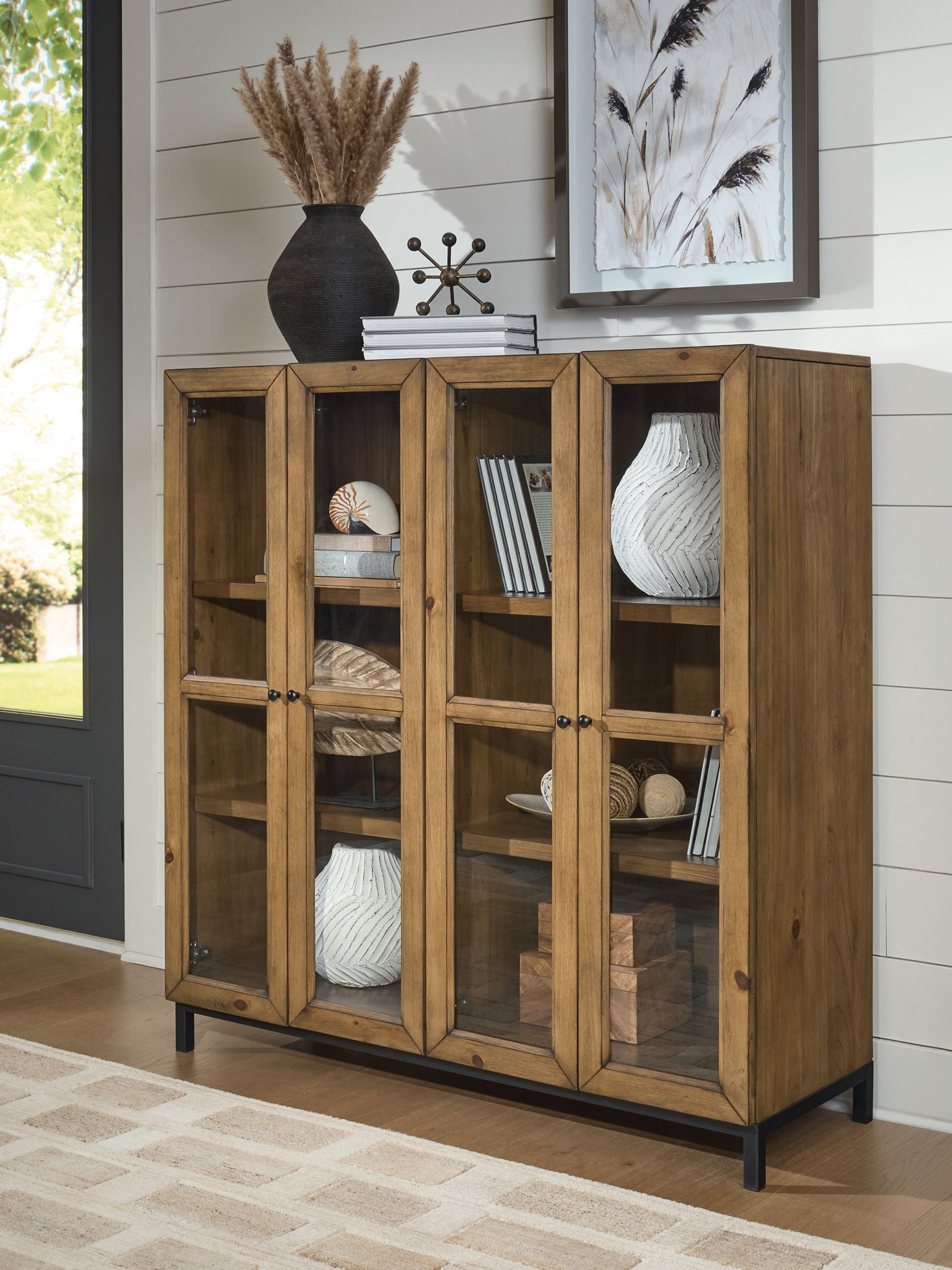 Wrenridge - Accent Cabinet - Gray Brown - Best Buy Furniture