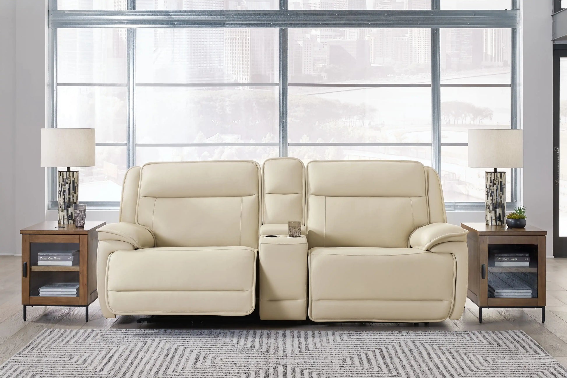 Double Deal - Reclining Sectional - Best Buy Furniture