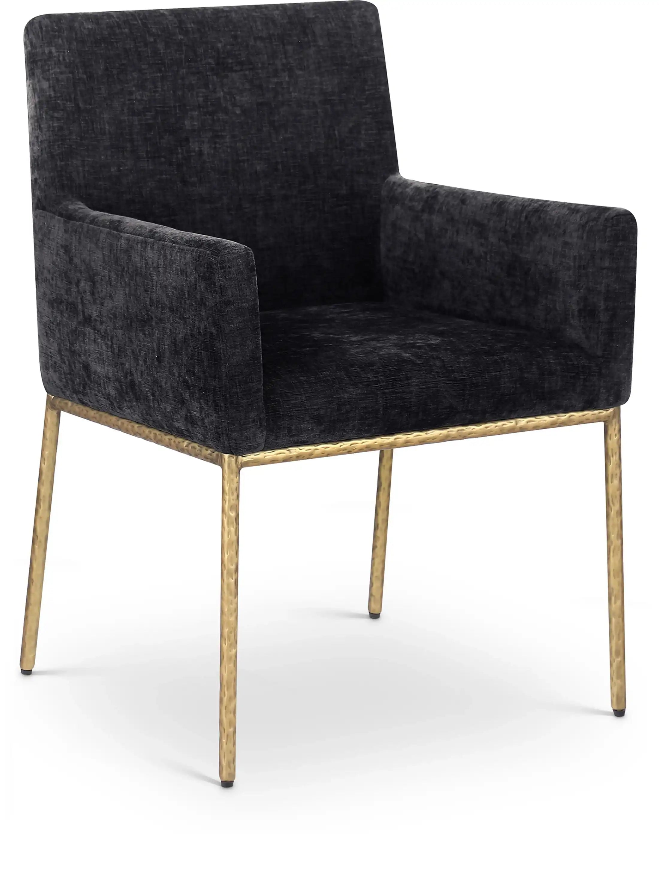 Reeves - Dining Chair With Gold Legs (Set of 2) - Best Buy Furniture