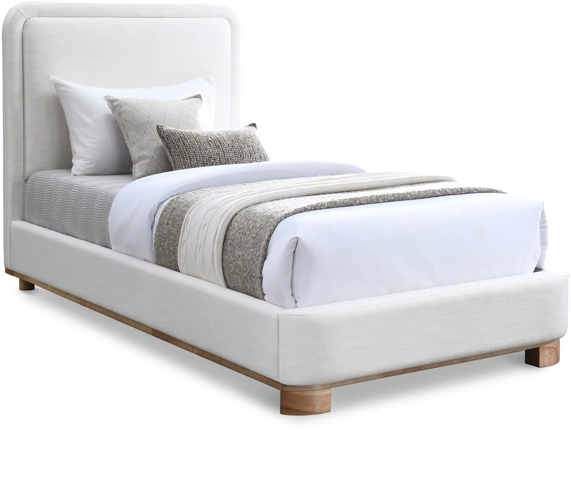 Nolita - Bed With Natural Base - Best Buy Furniture