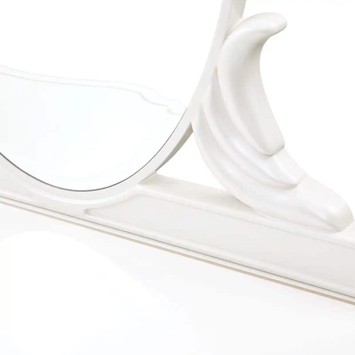 La Marisia - Vanity Mirror - Creamy Pearl - Best Buy Furniture