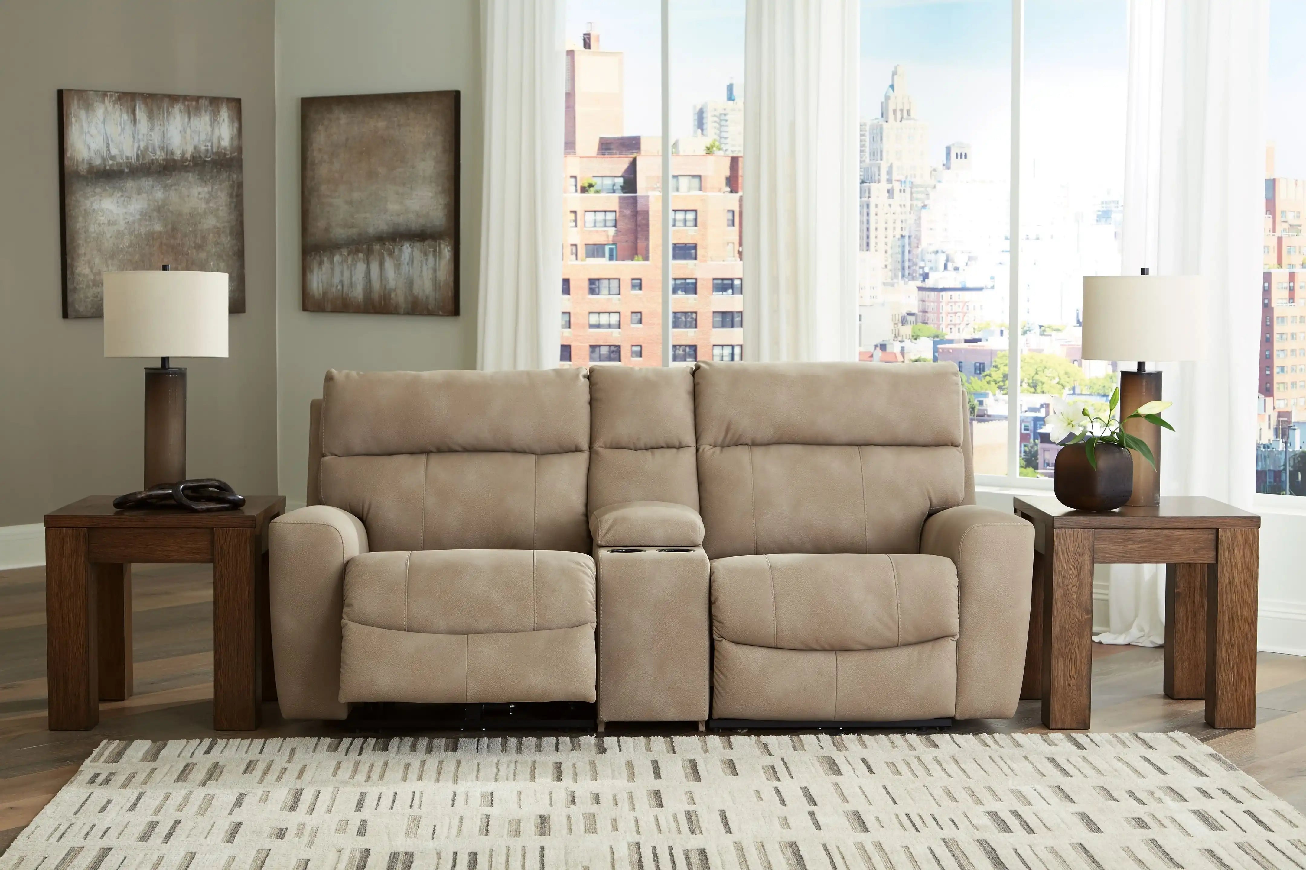 Next-Gen Durapella - Reclining Sectional - Best Buy Furniture