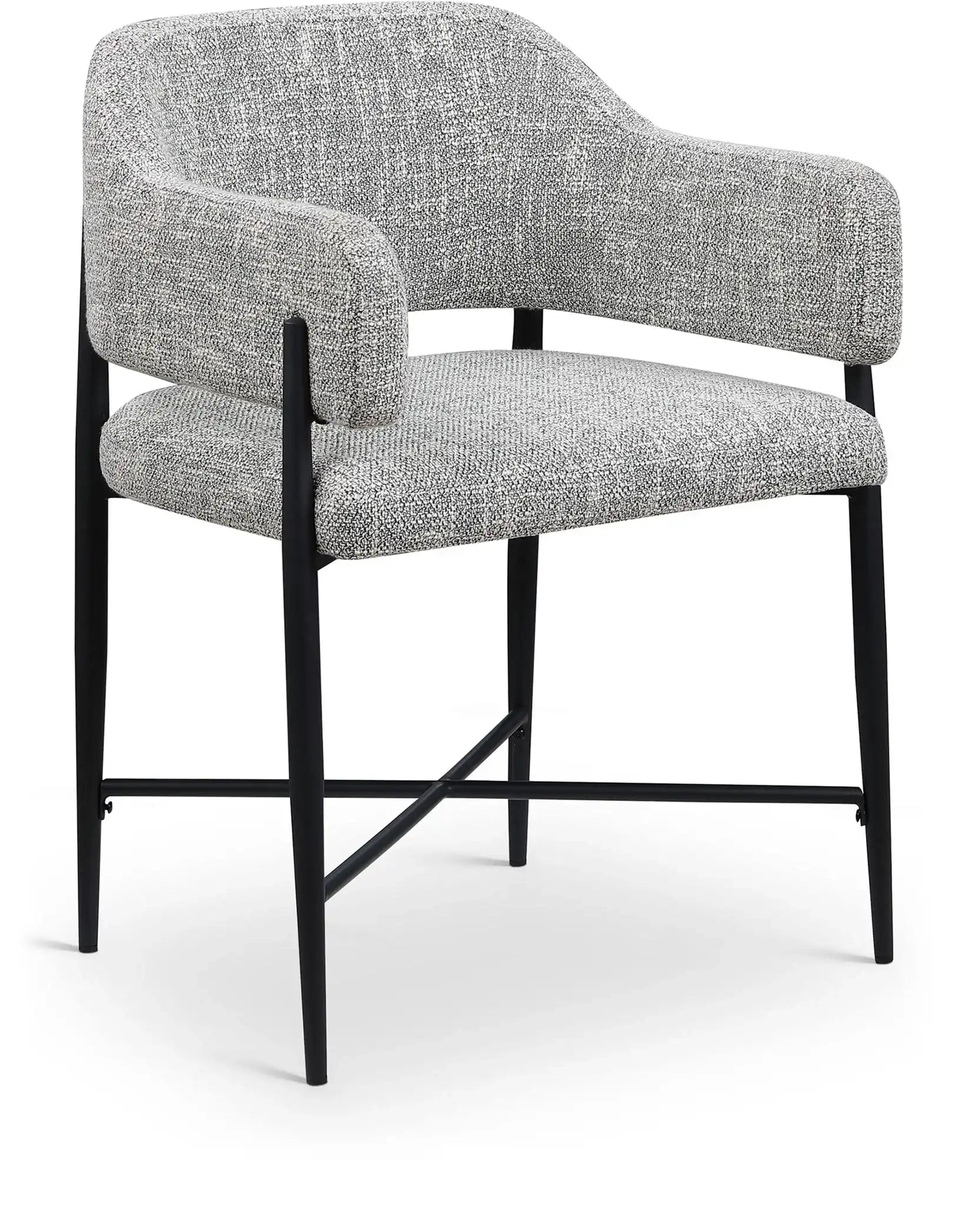 Dame - Fabric Upholstered Dining Chair (Set of 2) - Best Buy Furniture