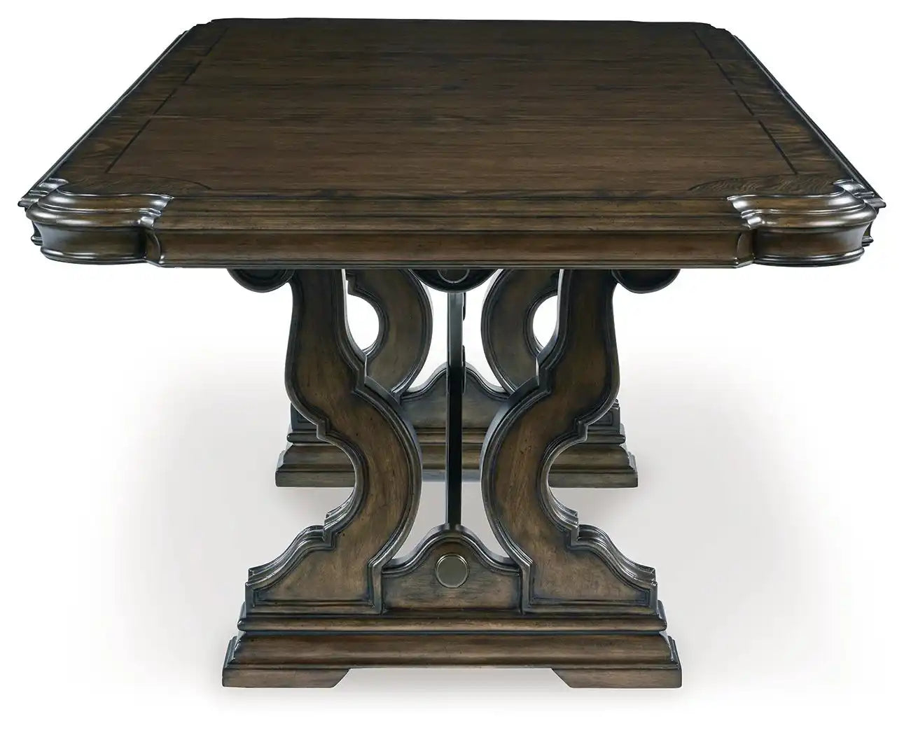 Maylee - Dining Extension Table - Dark Brown - Best Buy Furniture