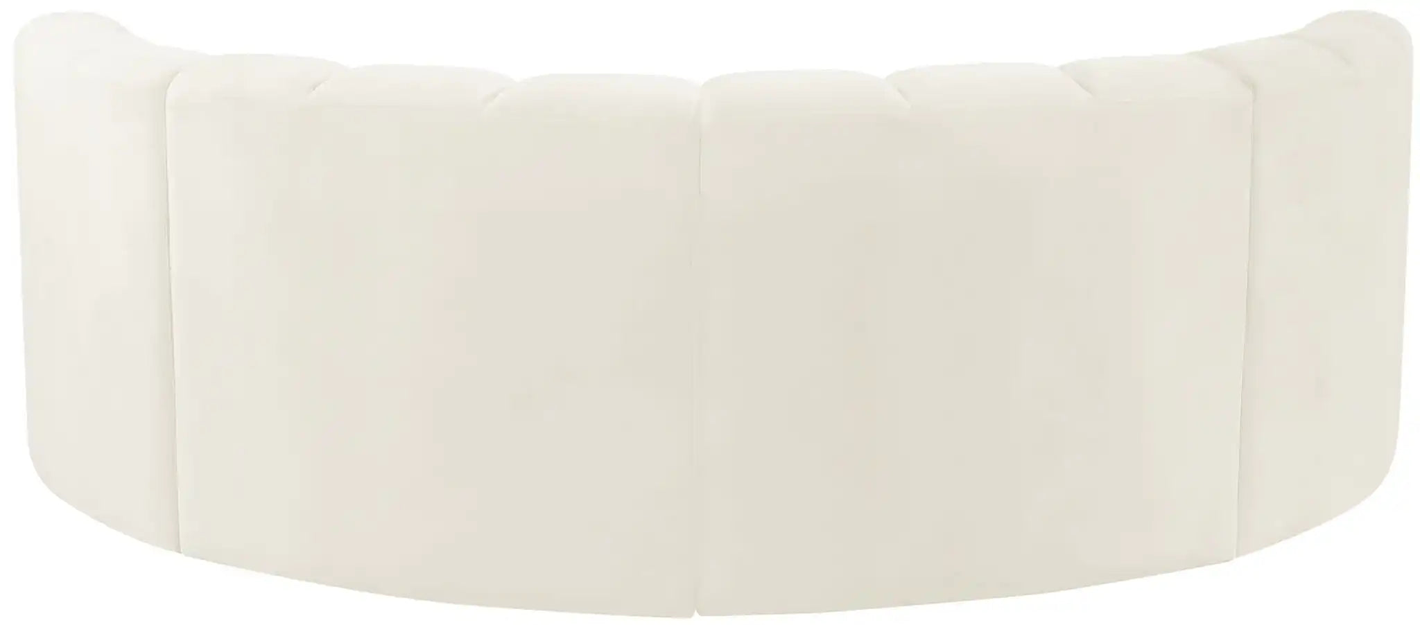 Arc - Velvet 4 Piece U-Shaped Modular Sofa
