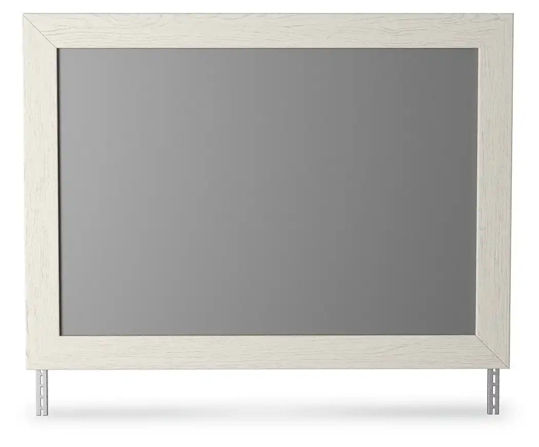 Stelsie - Bedroom Mirror - White - Best Buy Furniture