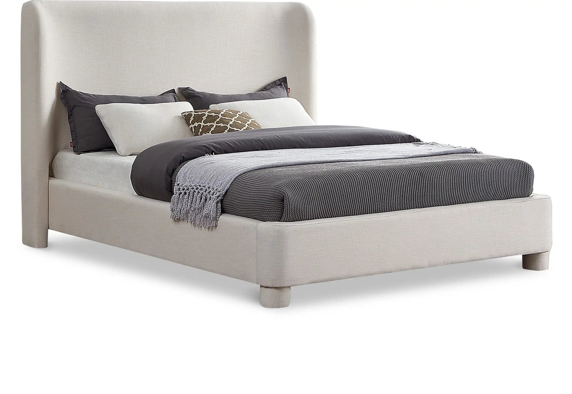 Penny - Polyester Fabric Bed - Best Buy Furniture