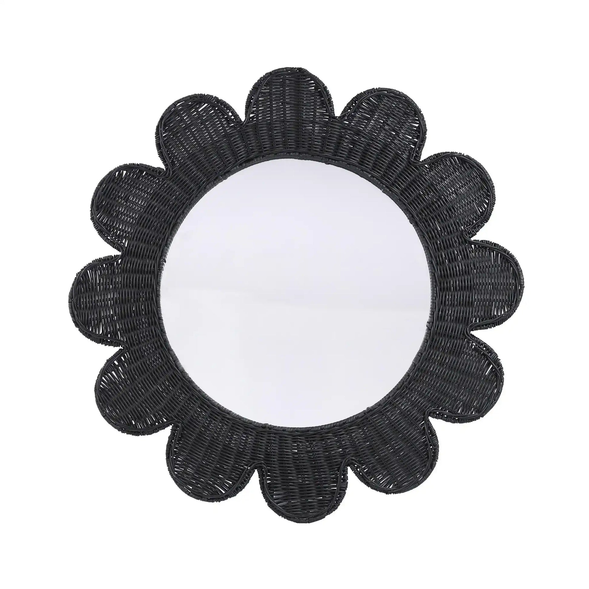 Coralie - Rattan Round Mirror - Best Buy Furniture