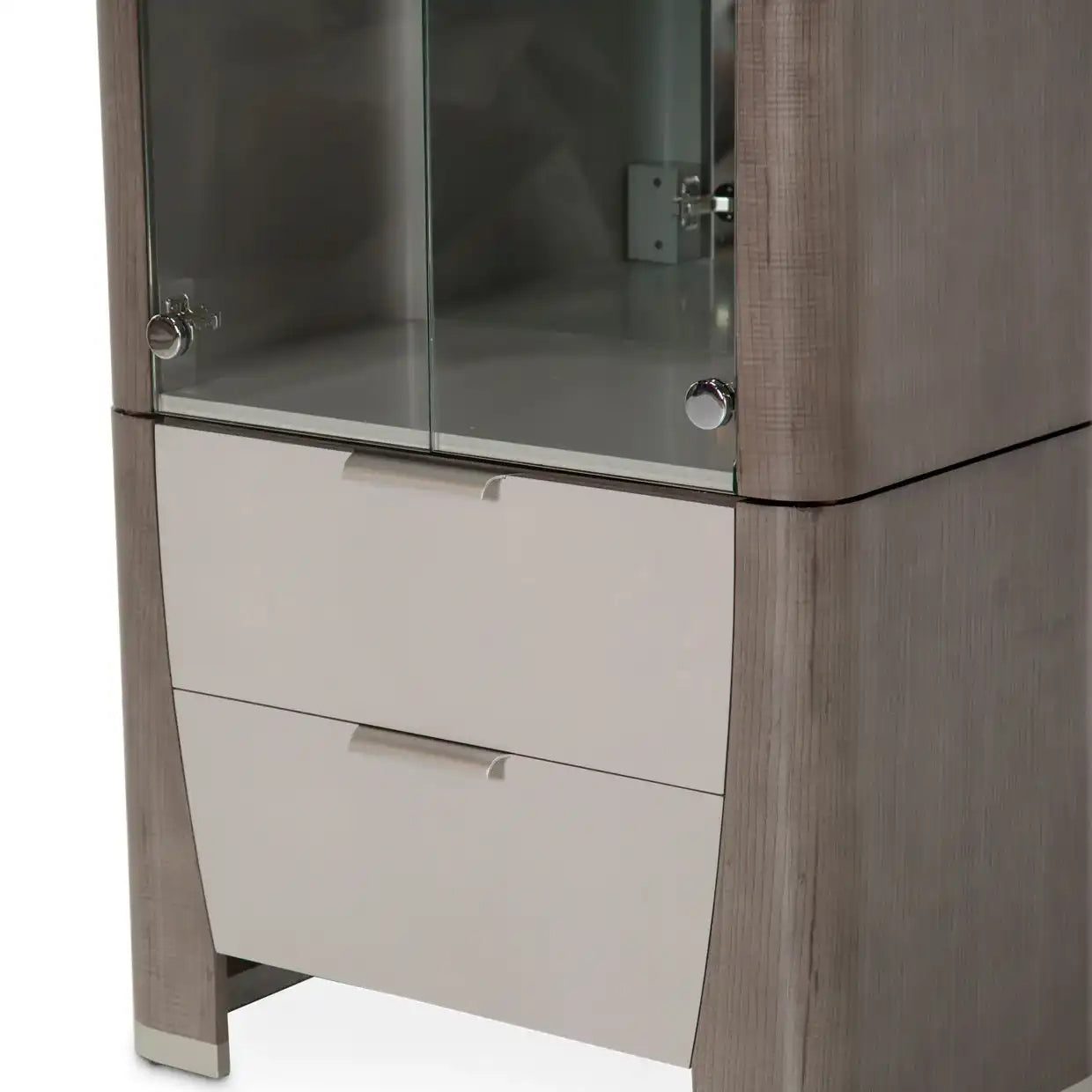 Roxbury Park - Display Cabinet - Slate - Best Buy Furniture