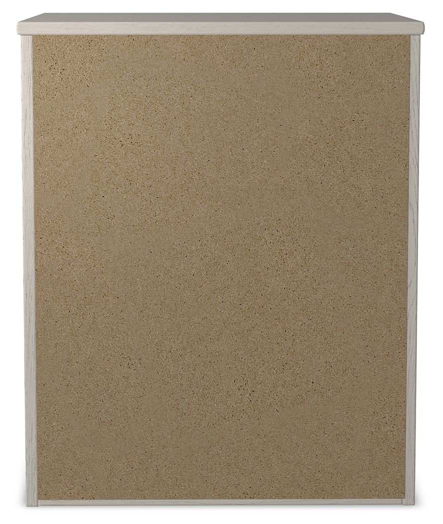 Stelsie - Two Drawer Night Stand - White - Best Buy Furniture