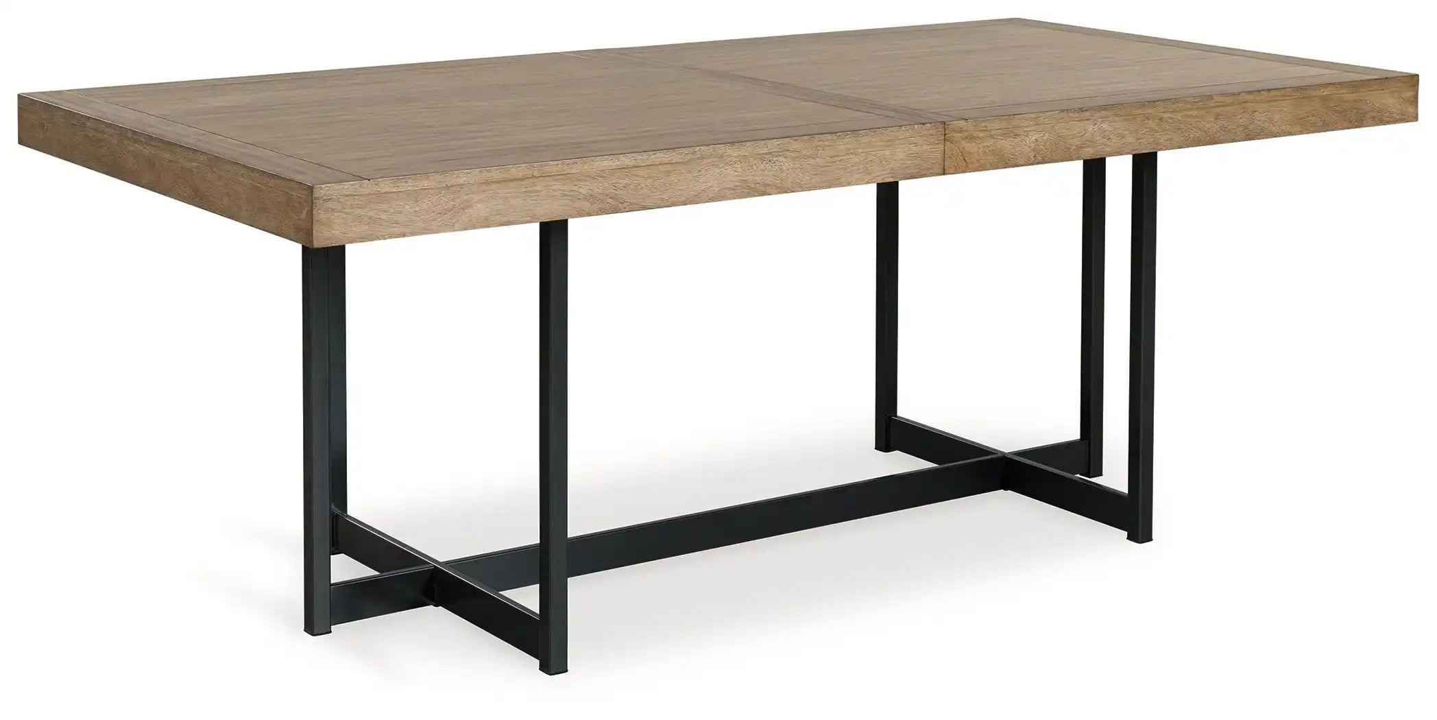 Tomtyn - Rectangular Dining Room Extension Table - Light Brown - Best Buy Furniture