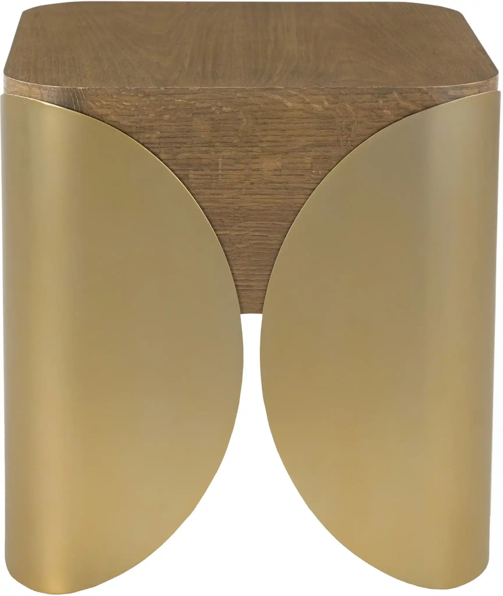 Cazari - Oak Wood And Iron Table