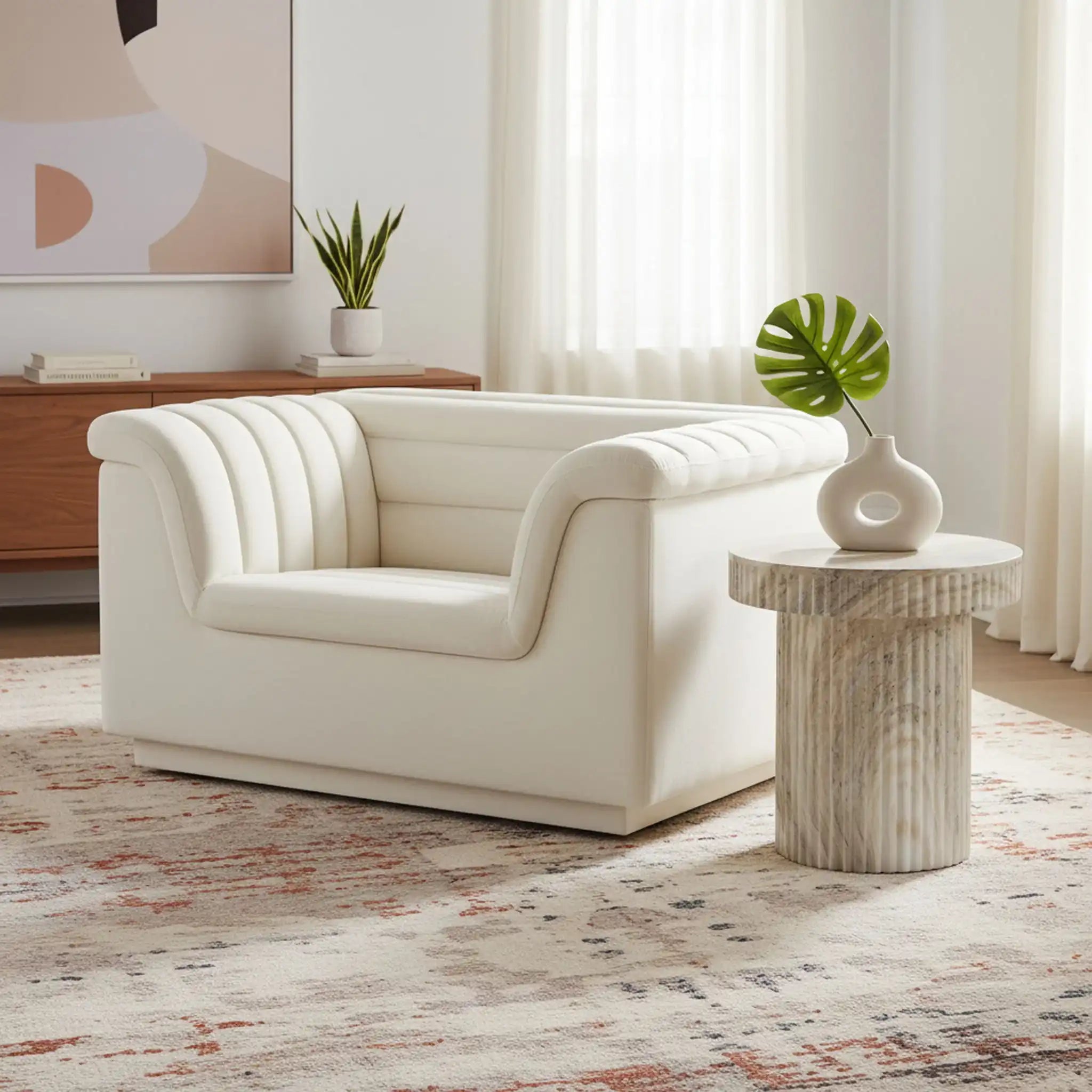 Cascade - Velvet Chair