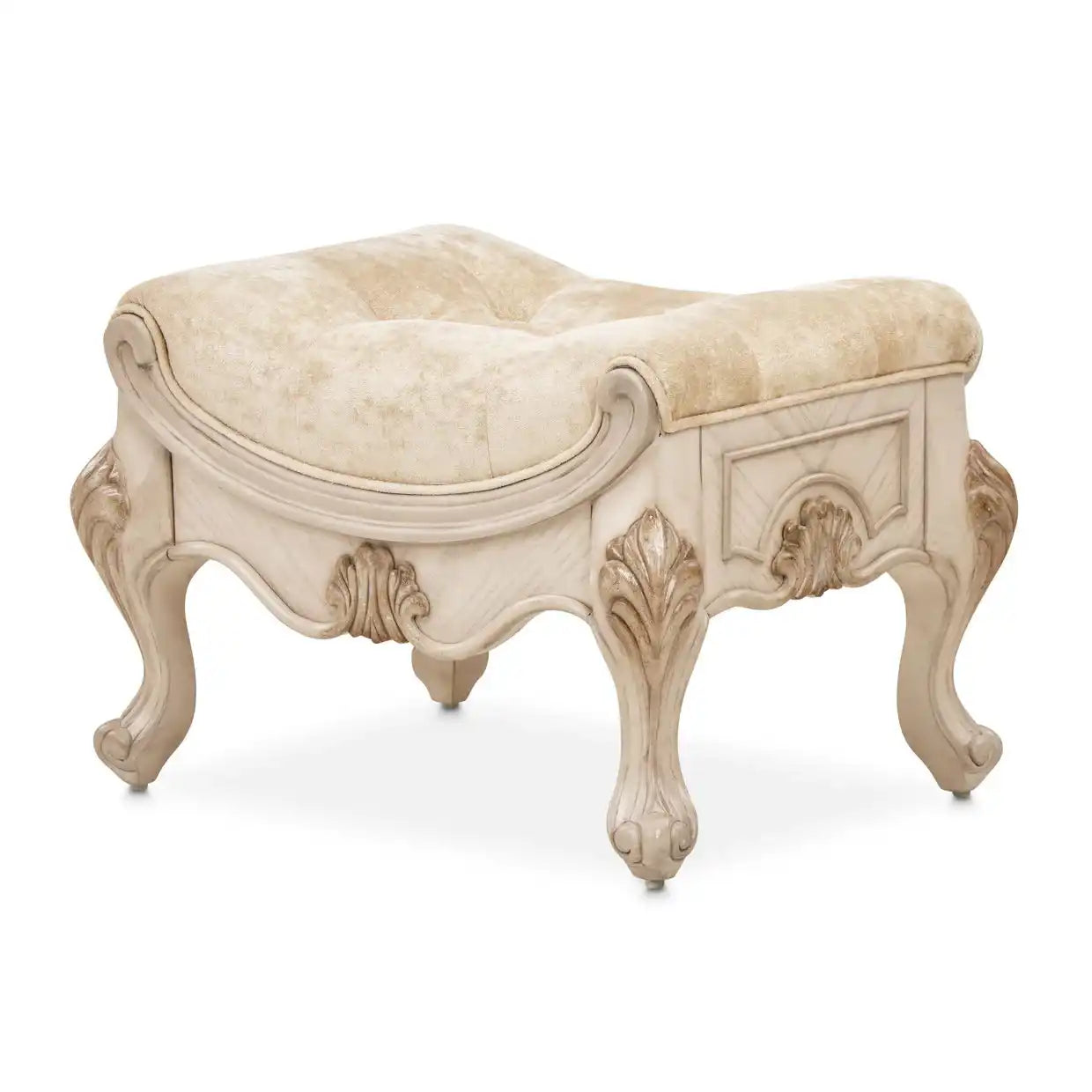 Platine de Royale - Vanity Bench - Champagne - Best Buy Furniture