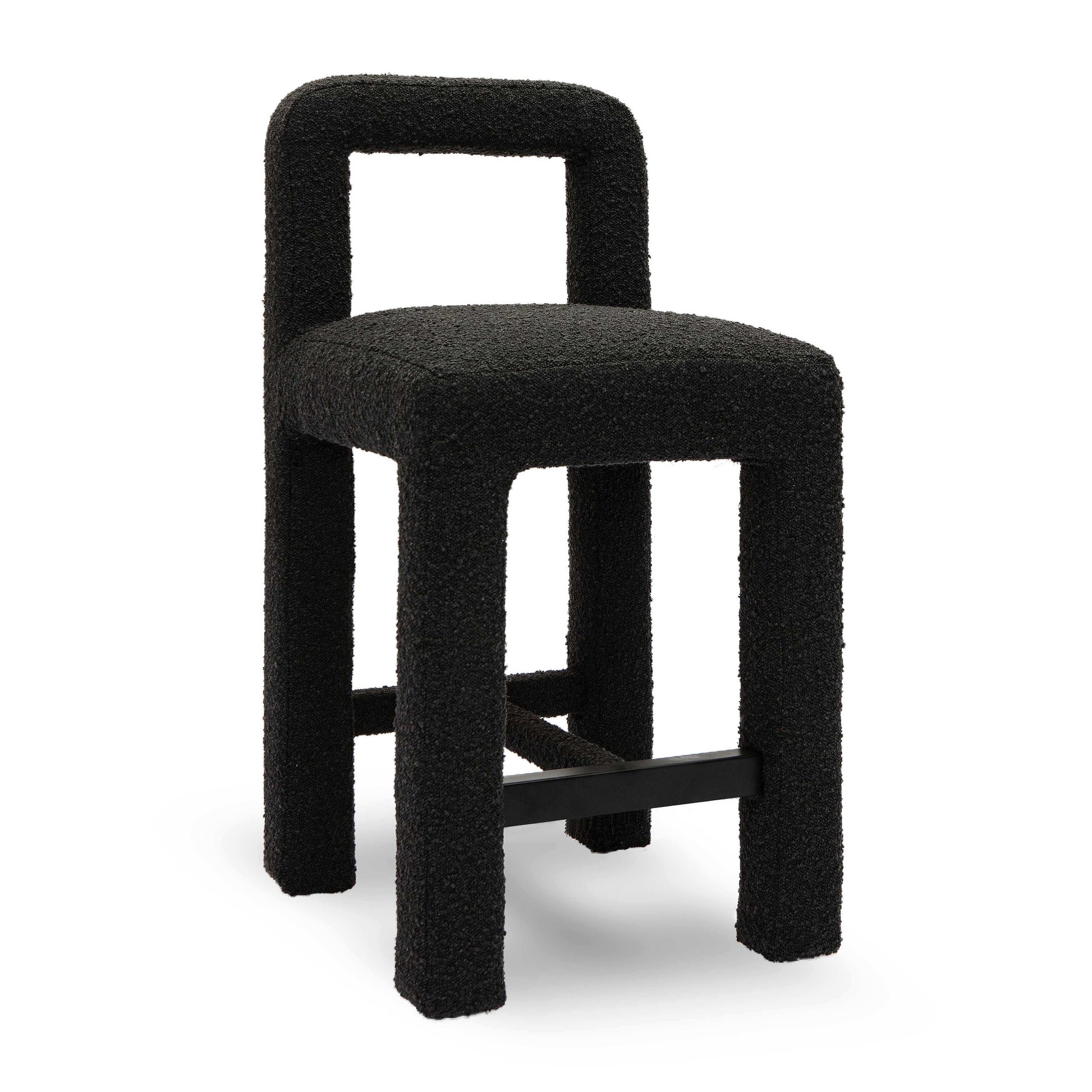Hazel - Boucle Counter Stool - Best Buy Furniture