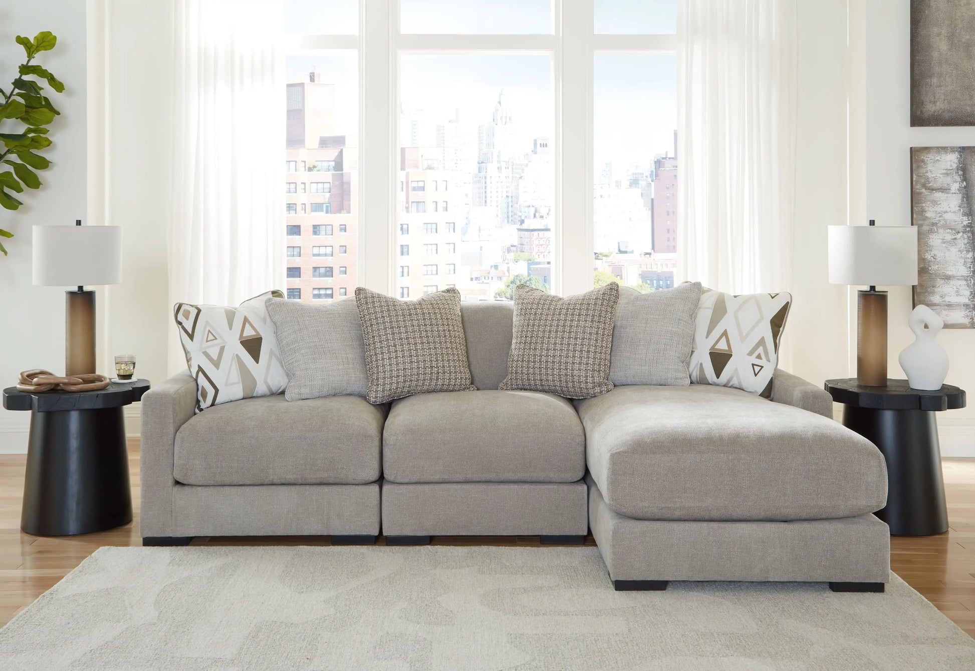 Aslan Court - Sectional - Best Buy Furniture