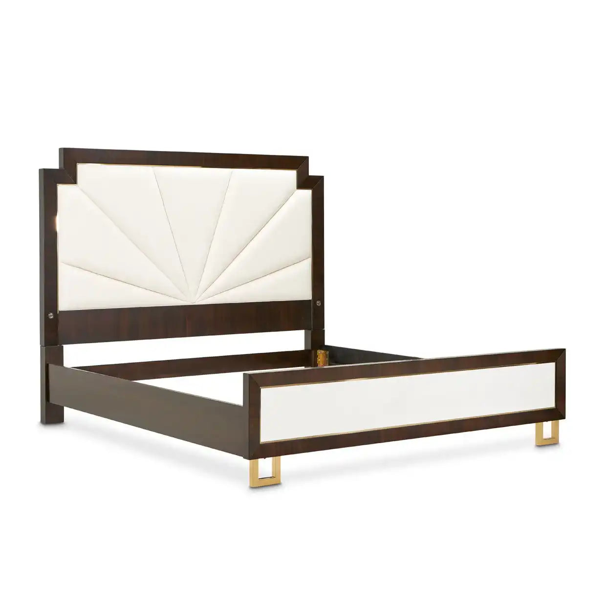 Belmont Place - Upholstered Bed - Espresso - Best Buy Furniture