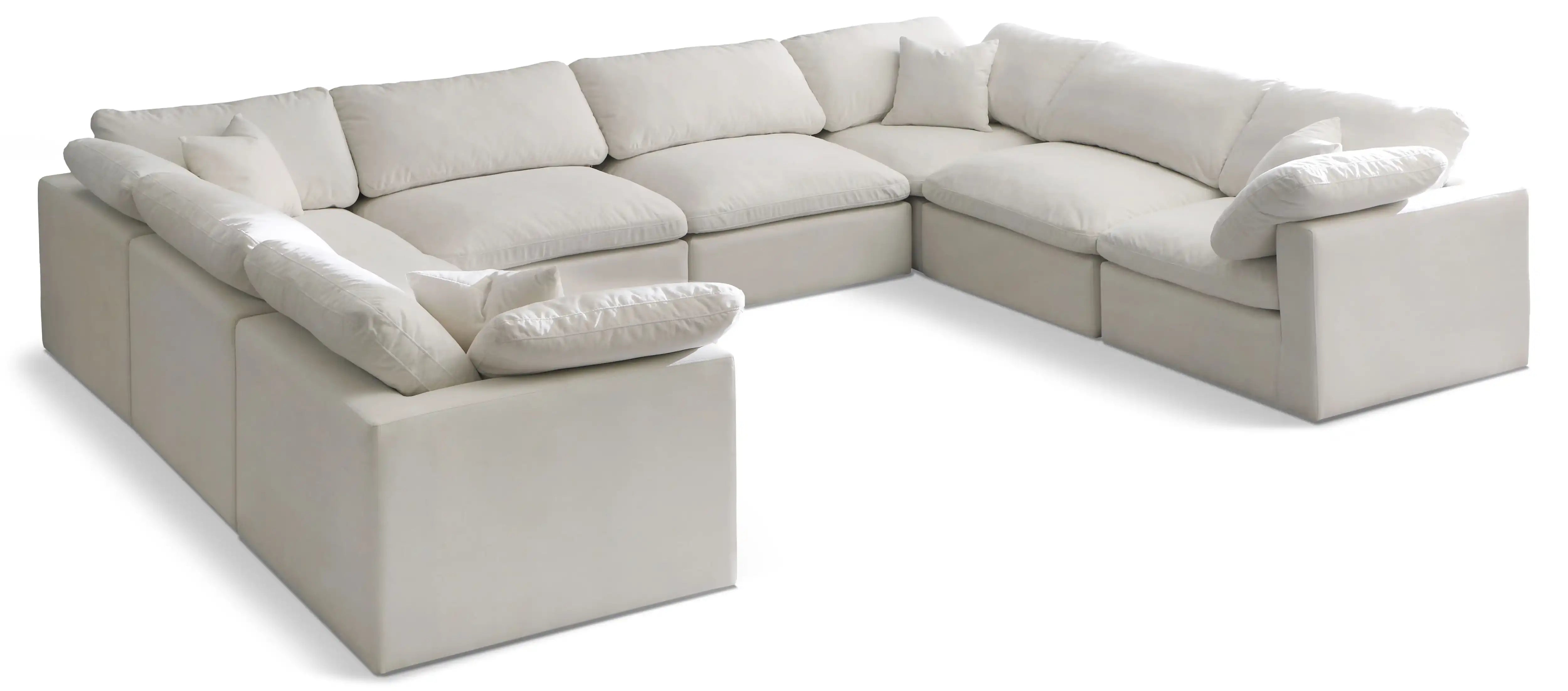 Plush - 8 Piece Modular Sectional - Best Buy Furniture