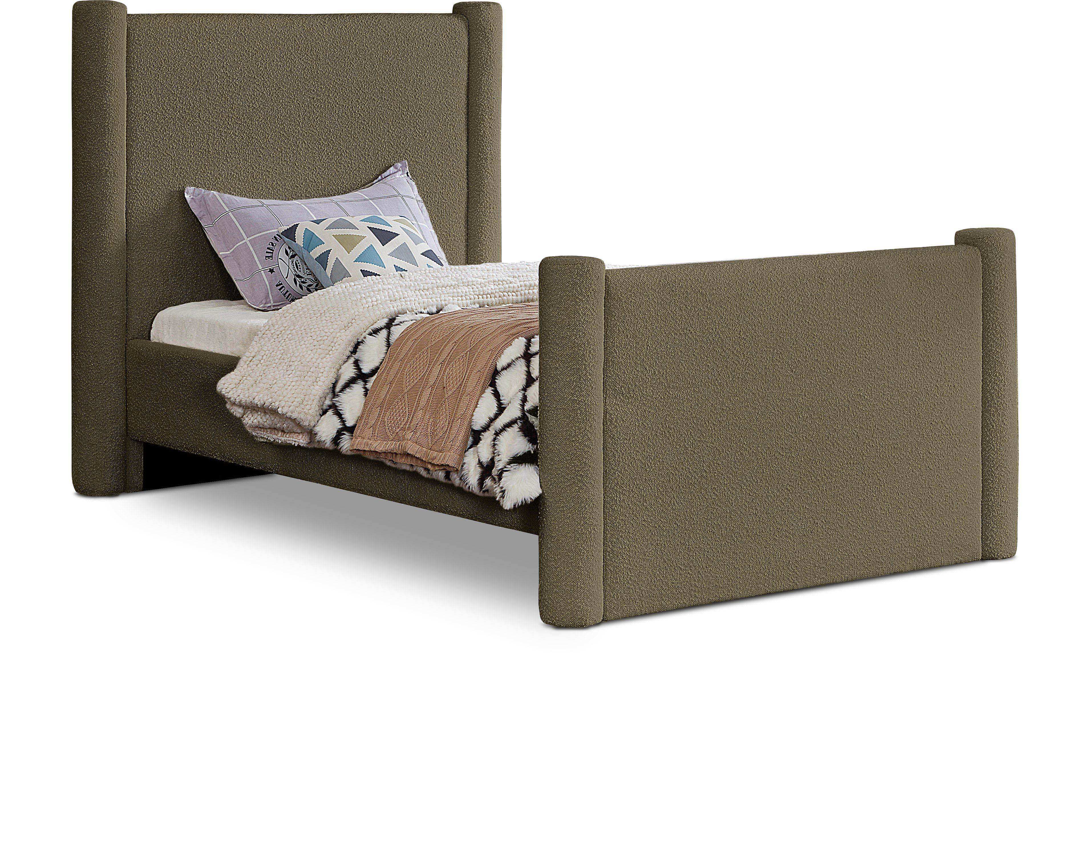 Elias - Boucle Bed - Best Buy Furniture