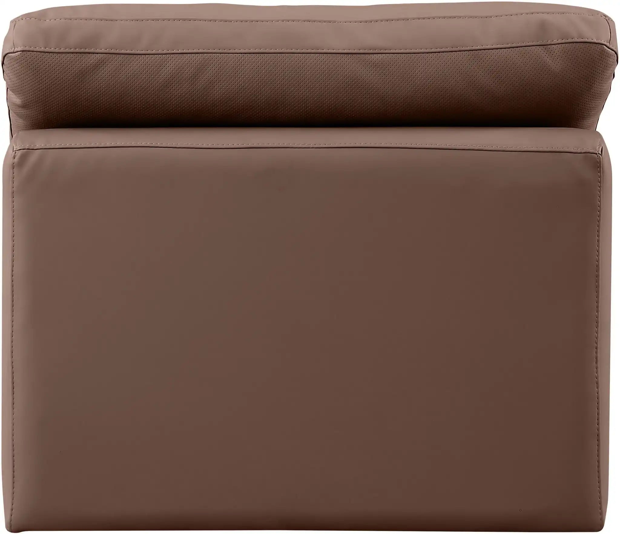Indulge - Faux Leather Armless Chair