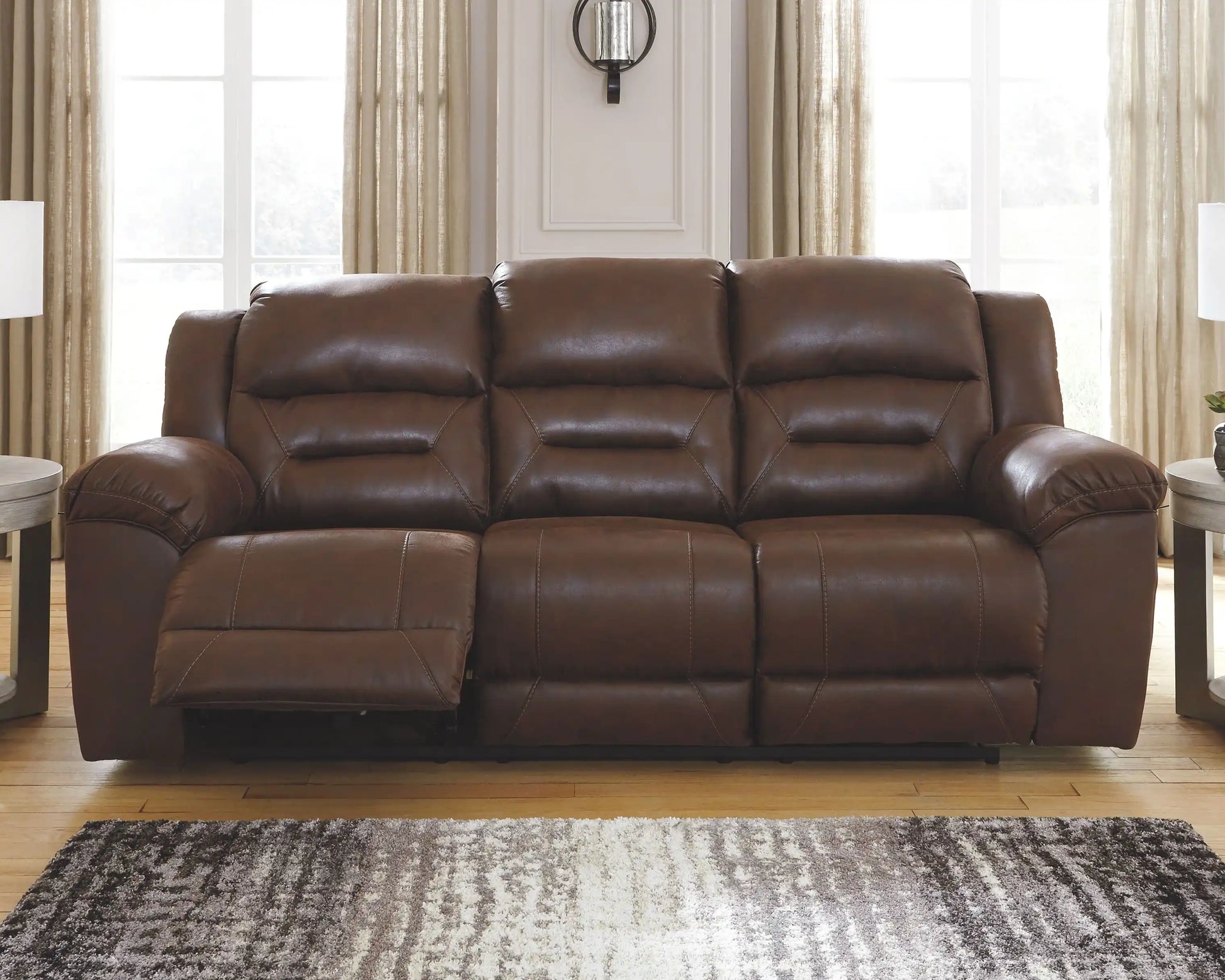 Stoneland - Power Reclining Sofa - Best Buy Furniture