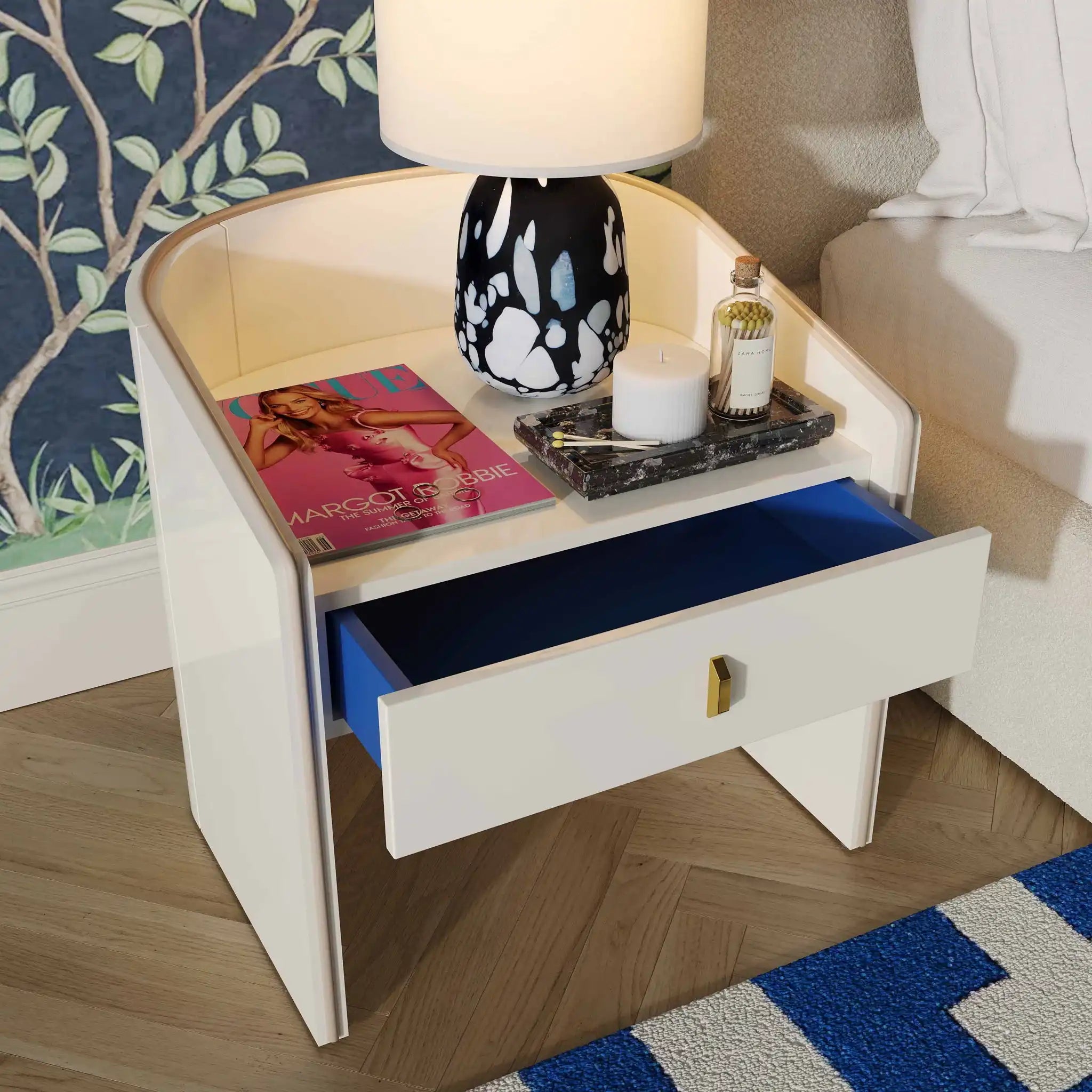 Collins - Lacquer Nightstand
