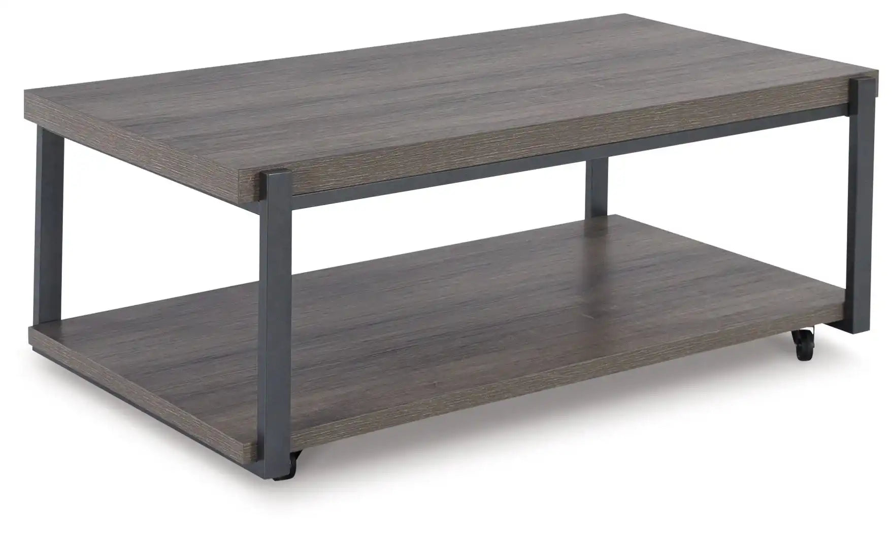 Wilmaden - Occasional Table Set (Set of 3) - Gray / Black - Best Buy Furniture