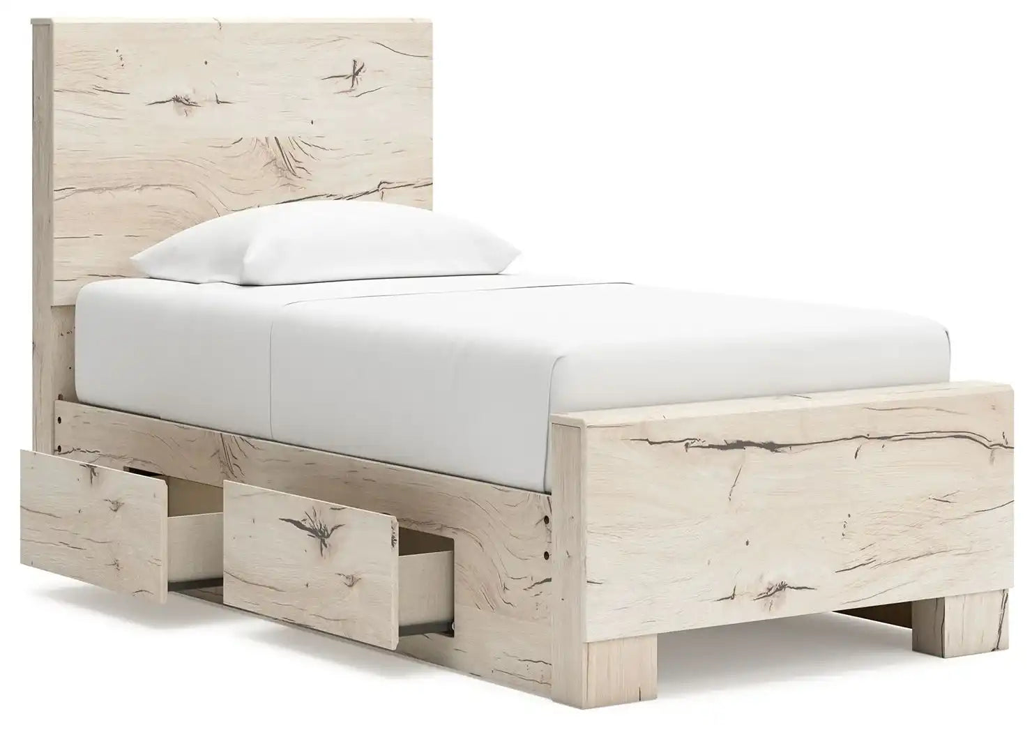 Lawroy - Panel Bed With Storage - Best Buy Furniture