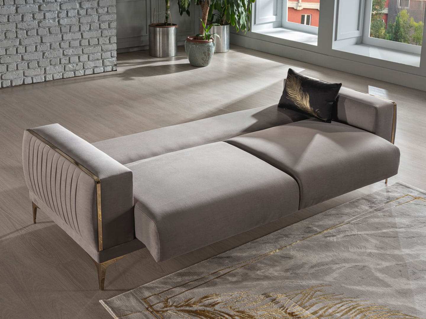 Carlino 90" Wide Sleeper Sofa Bed – Stylish & Functional Design - Best Buy Furniture