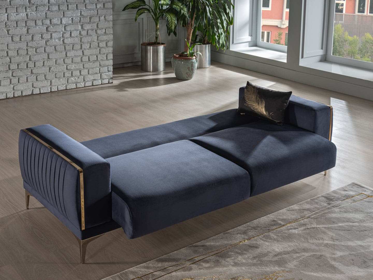 Carlino 90" Wide Sleeper Sofa Bed – Stylish & Functional Design - Best Buy Furniture