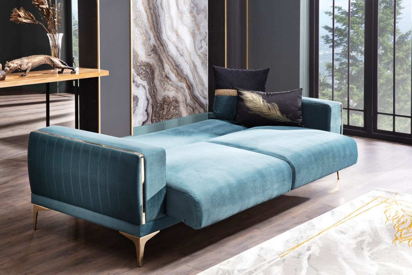 Carlino 90" Wide Sleeper Sofa Bed – Stylish & Functional Design - Best Buy Furniture