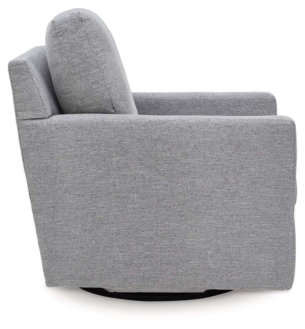 Freybourne Next-Gen Nuvella - Swivel Accent Chair - Best Buy Furniture