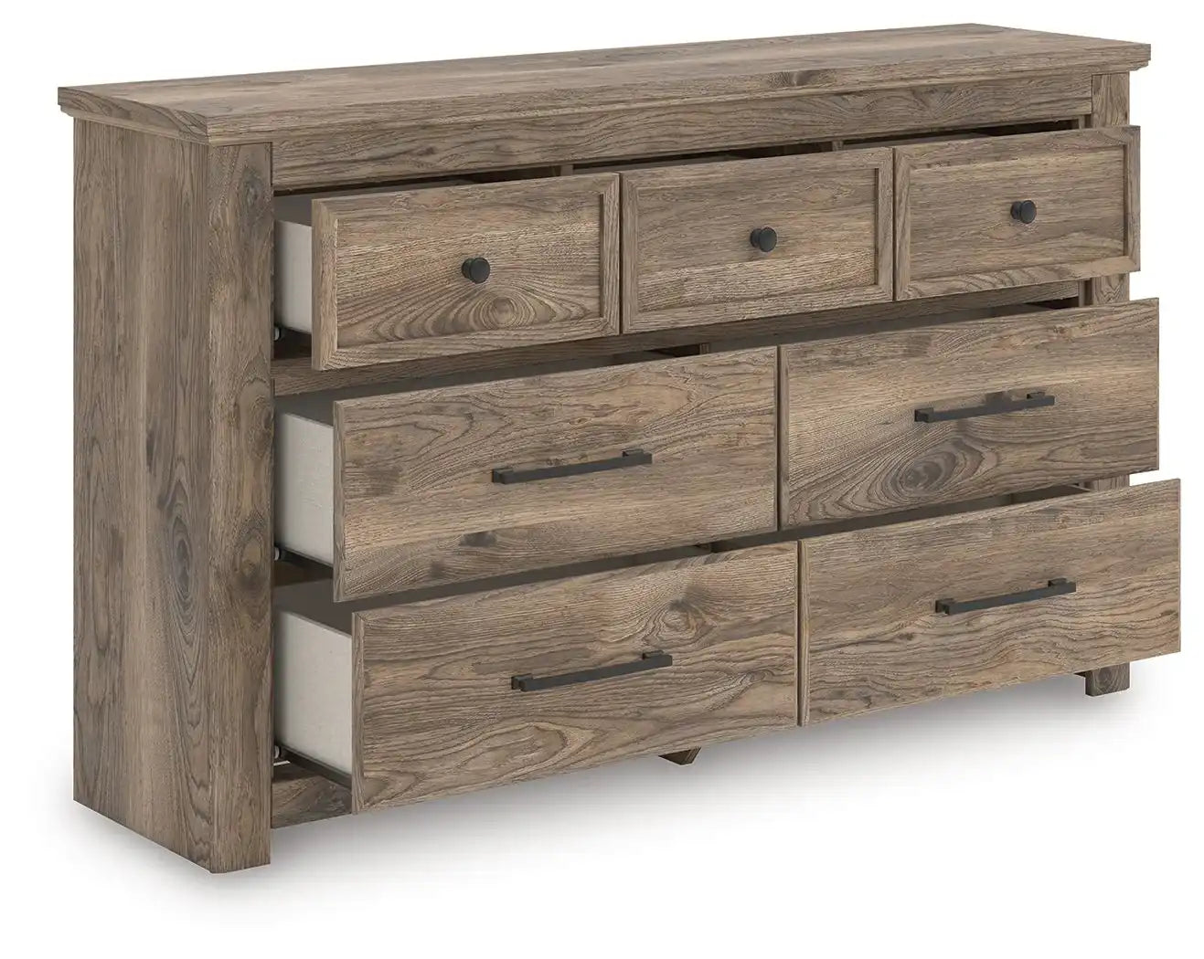 Rusticott - Seven Drawer Dresser - Best Buy Furniture