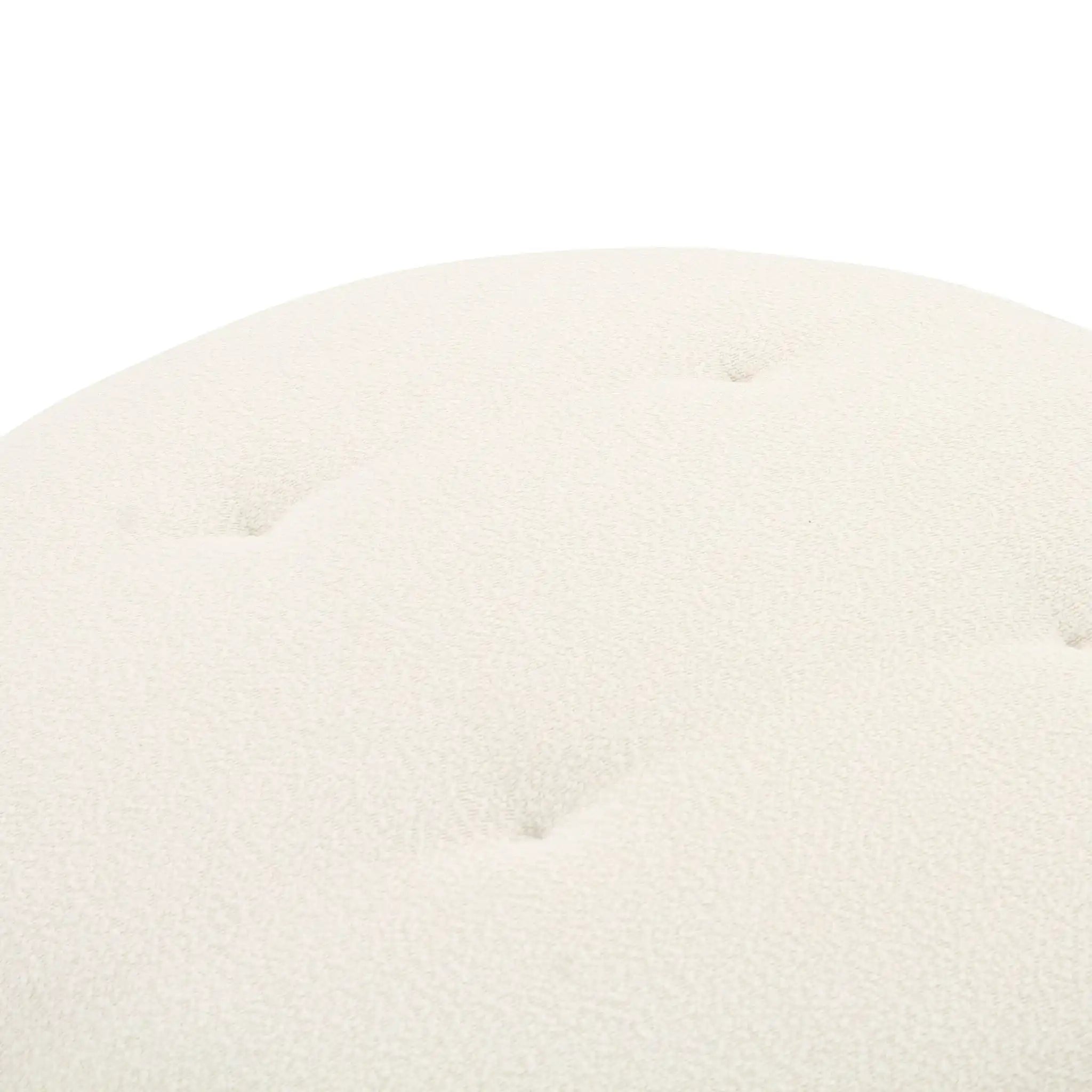 Fickle - Swivel Ottoman - Cream