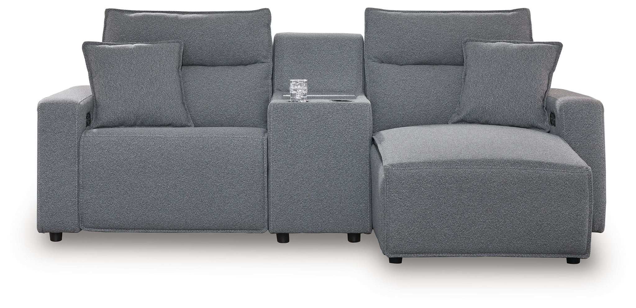 ModMax II - Salt And Pepper - Reclining Sectional - Best Buy Furniture