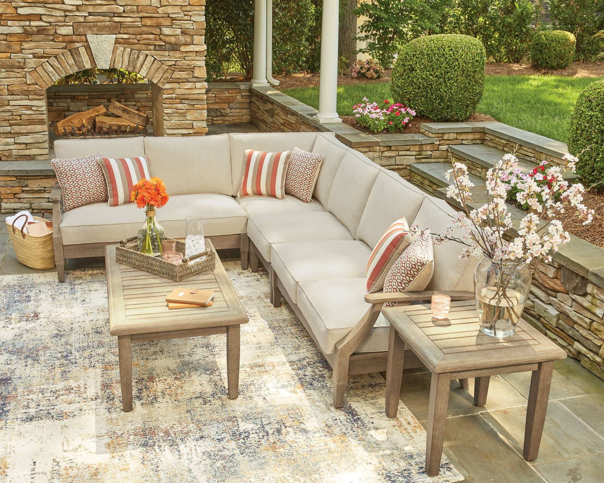 Clare View - Outdoor Sectional - Best Buy Furniture