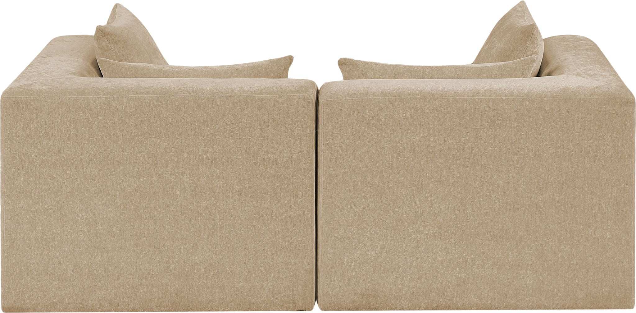 Stellar - 2 Piece 76" Upholstered Modular Loveseat